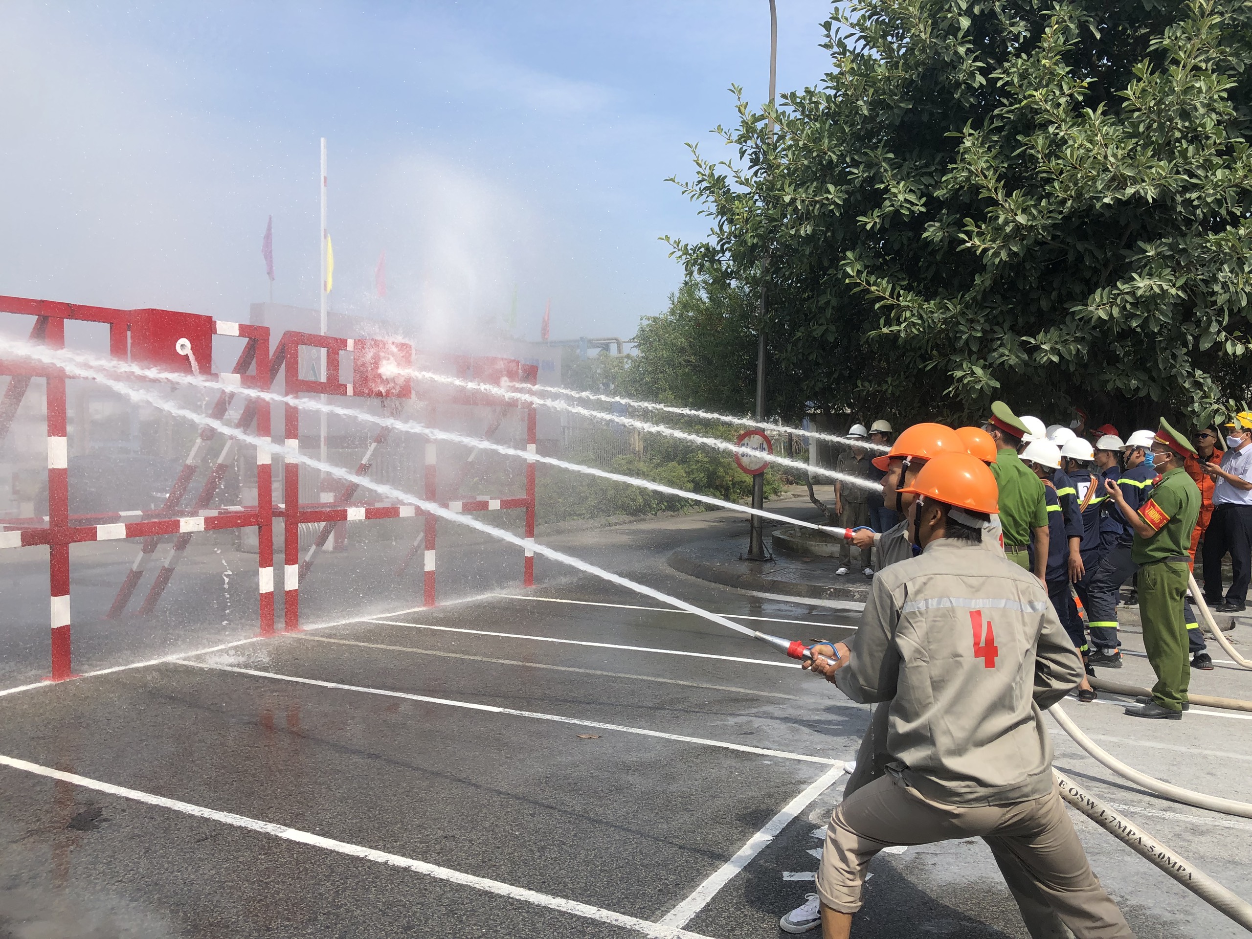 Cụm doanh nghiệp an toàn phòng cháy chữa cháy (PCCC) Khu kinh tế Đình Vũ: 34 đơn vị tham gia hội thao